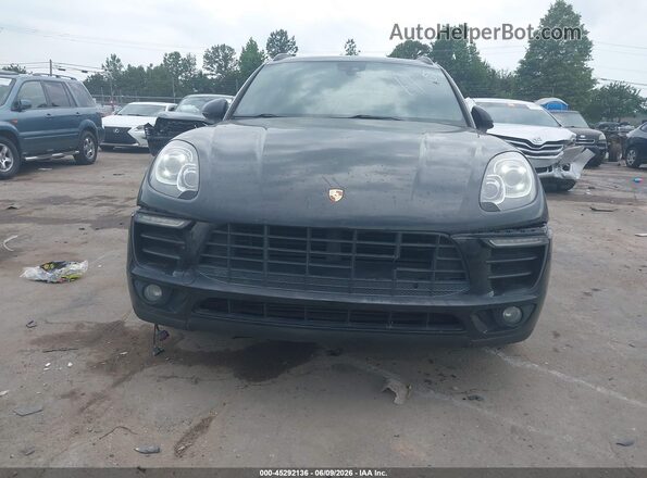 WP1AA2A50JLB02761 2018 PORSCHE MACAN Black Դիմացի տեսք