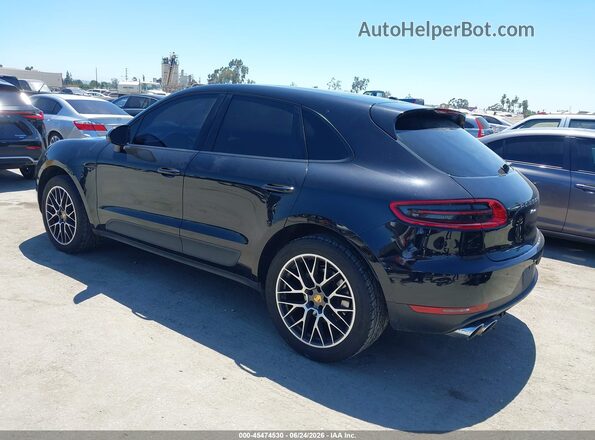 WP1AA2A50JLB18359 2018 PORSCHE MACAN Black Հետևի ձախ