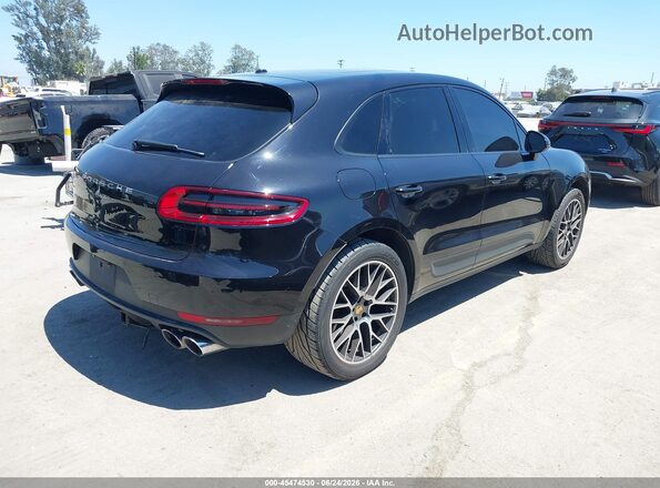 WP1AA2A50JLB18359 2018 PORSCHE MACAN Black Հետևի աջ