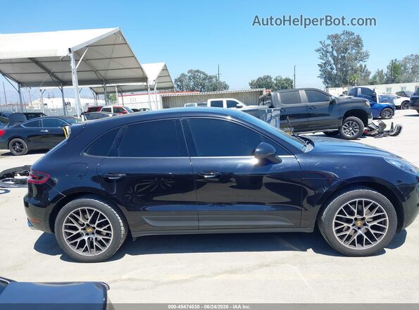 WP1AA2A50JLB18359 2018 PORSCHE MACAN Black Սալոնի հետևի տեսք