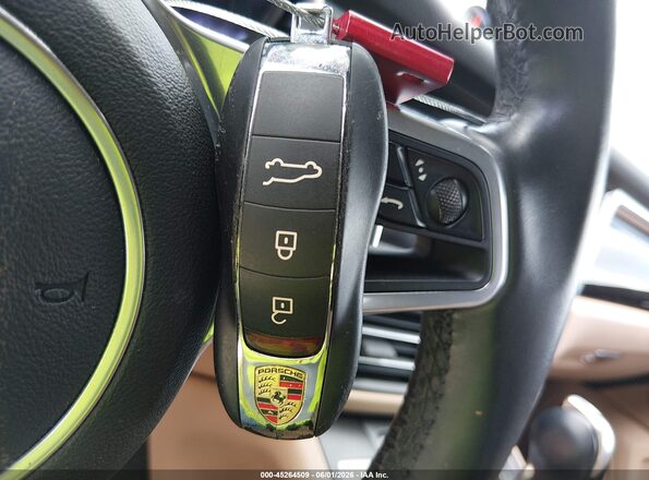 WP1AA2A50LLB11480 2020 PORSCHE MACAN Black წინა პანელის ხედი
