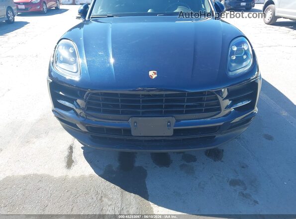 WP1AA2A50MLB01968 2021 PORSCHE MACAN Blue Вид спереду
