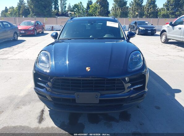 WP1AA2A50MLB01968 2021 PORSCHE MACAN Blue Вид щитка приладів