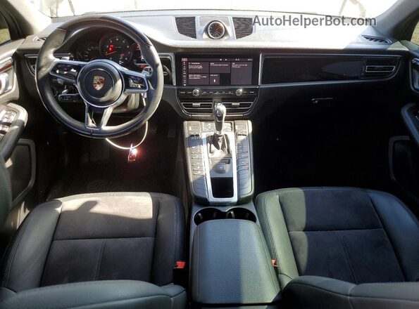 WP1AA2A50MLB12274 2021 PORSCHE MACAN Black Dashboard view
