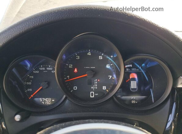 WP1AA2A50MLB12274 2021 PORSCHE MACAN Black Instrument cluster view