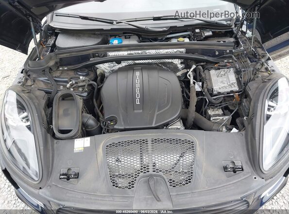 WP1AA2A50MLB17815 2021 PORSCHE MACAN Синий Вид сзади