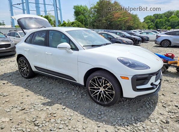 WP1AA2A50NLB06315 2022 PORSCHE MACAN Белый Передняя правая четверть