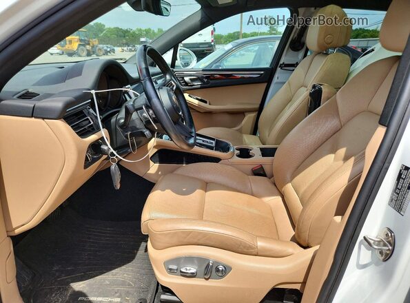 WP1AA2A50NLB06315 2022 PORSCHE MACAN Белый Вид салона спереди