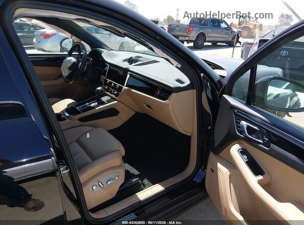 WP1AA2A50RLB08667 2024 PORSCHE MACAN Black წინა სალონის ხედი