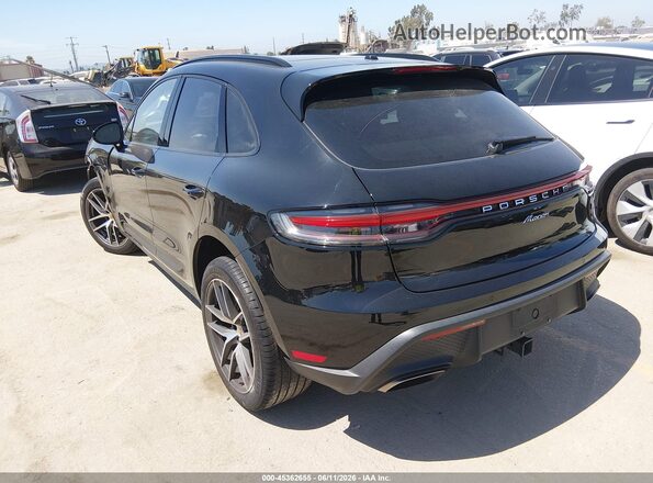 WP1AA2A50RLB08667 2024 PORSCHE MACAN Black უკანა მარცხენა