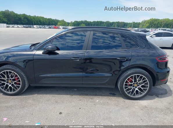 WP1AA2A51JLB16880 2018 PORSCHE MACAN Black Widok wnętrza 360 stopni