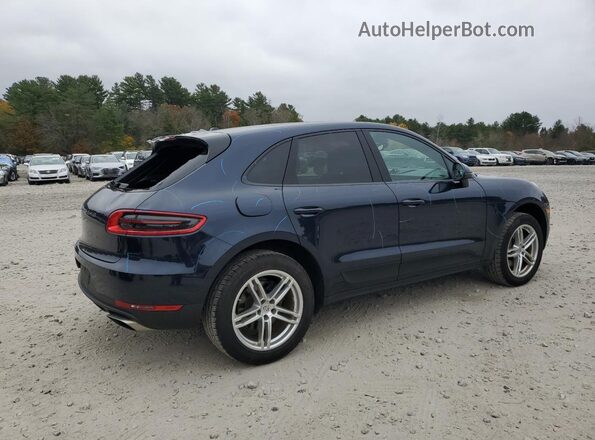 WP1AA2A51JLB21741 2018 PORSCHE MACAN Blue Հետևի աջ