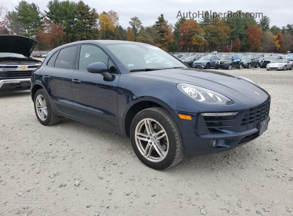 WP1AA2A51JLB21741 2018 PORSCHE MACAN Blue Առջևի աջ