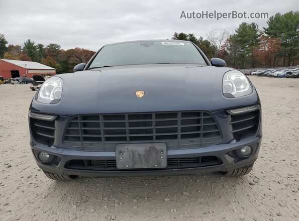 WP1AA2A51JLB21741 2018 PORSCHE MACAN Blue Դիմացի տեսք