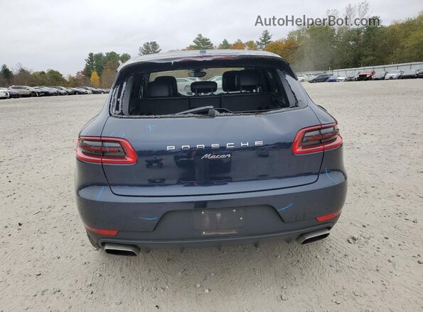 WP1AA2A51JLB21741 2018 PORSCHE MACAN Blue Հետևի տեսք