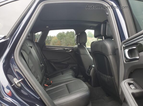 WP1AA2A51JLB21741 2018 PORSCHE MACAN Blue Սալոնի հետևի տեսք