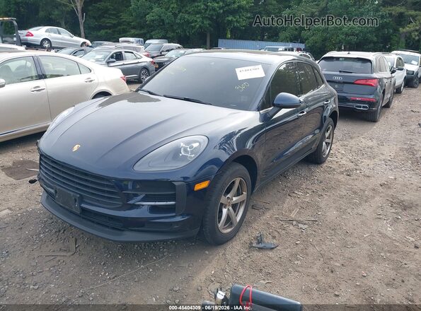 WP1AA2A51LLB08040 2020 PORSCHE MACAN Blue Vista tres cuartos delantera izquierda