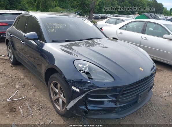 WP1AA2A51LLB08040 2020 PORSCHE MACAN Blue Vista frontal