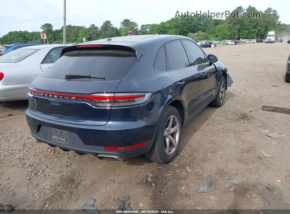WP1AA2A51LLB08040 2020 PORSCHE MACAN Blue Trasero derecho