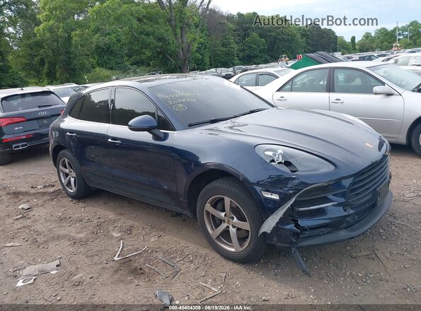 WP1AA2A51LLB08040 2020 PORSCHE MACAN Blue Vista interior trasera