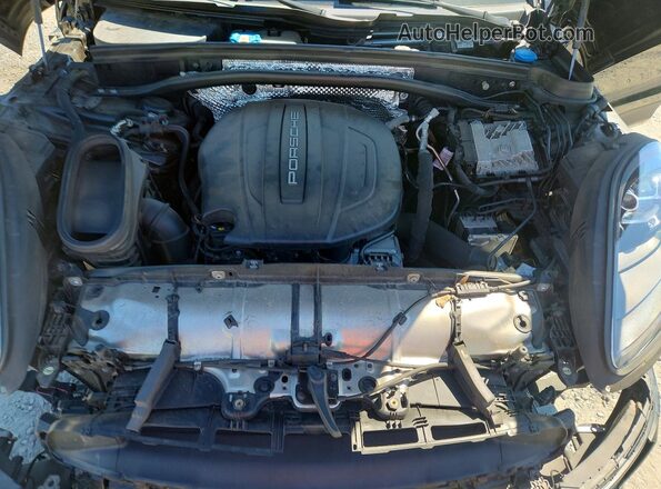 WP1AA2A51MLB09190 2021 PORSCHE MACAN Black Շարժիչի բաժամունքի տեսք