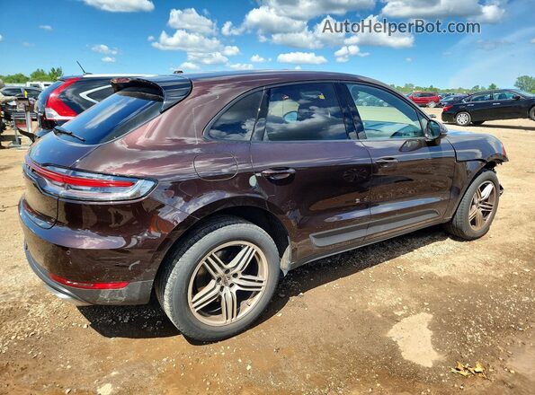 WP1AA2A51MLB16981 2021 PORSCHE MACAN Коричневый Задняя правая четверть