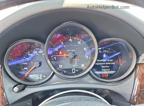 WP1AA2A51MLB16981 2021 PORSCHE MACAN Коричневый Вид щитка приборов