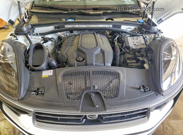 WP1AA2A51PLB20937 2023 PORSCHE MACAN White ძრავის განყოფილების ხედი