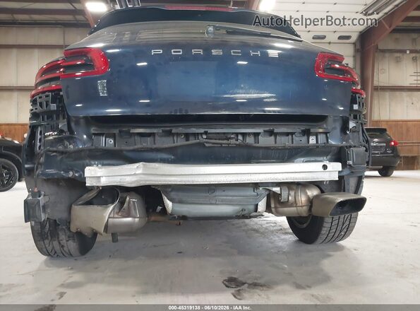 WP1AA2A52HLB02013 2017 PORSCHE MACAN Dark Blue Դիմացի տեսք