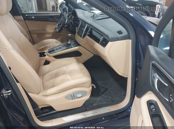 WP1AA2A52HLB02013 2017 PORSCHE MACAN Dark Blue Սալոնի դիմացի տեսք