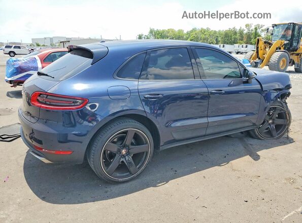 WP1AA2A52HLB09107 2017 PORSCHE MACAN Blue Trasero derecho