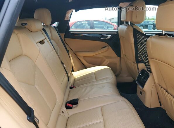 WP1AA2A52HLB09107 2017 PORSCHE MACAN Blue Vista de los asientos traseros