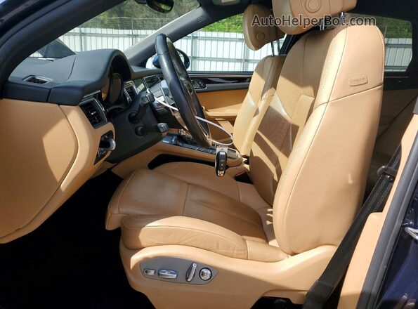 WP1AA2A52JLB18072 2018 PORSCHE MACAN Blue Սալոնի դիմացի տեսք