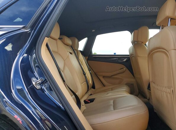 WP1AA2A52JLB18072 2018 PORSCHE MACAN Blue Սալոնի հետևի տեսք