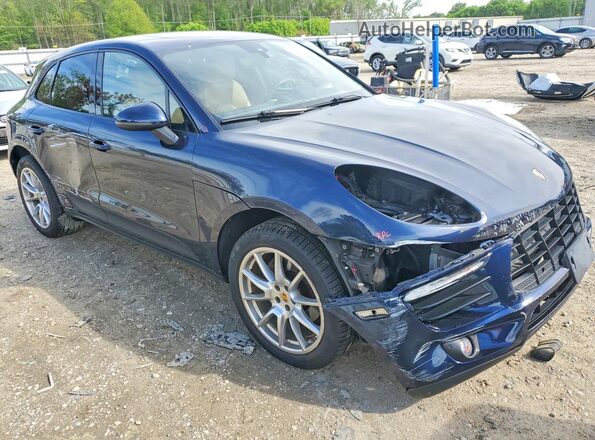 WP1AA2A52JLB18072 2018 PORSCHE MACAN Blue Առջևի աջ