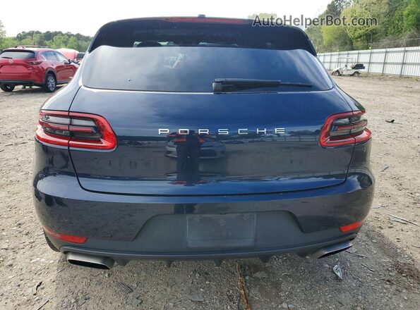 WP1AA2A52JLB18072 2018 PORSCHE MACAN Blue Հետևի տեսք