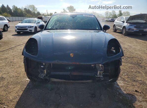 WP1AA2A52NLB07448 2022 PORSCHE MACAN Black Front view