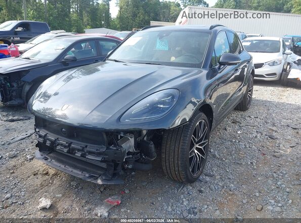 WP1AA2A52RLB01087 2024 PORSCHE MACAN Gray Առջևի ձախ երեք քառորդ տեսարան