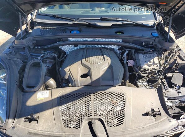 WP1AA2A53NLB01545 2022 PORSCHE MACAN Blue Widok komory silnika