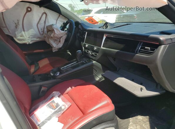 WP1AA2A53NLB10746 2022 PORSCHE MACAN White Առջևի վահանակի տեսք