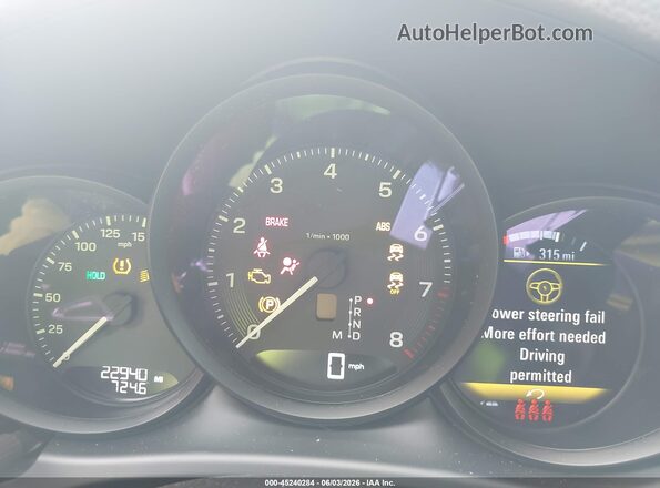 WP1AA2A53RLB05116 2024 PORSCHE MACAN Black Вид задніх сидінь