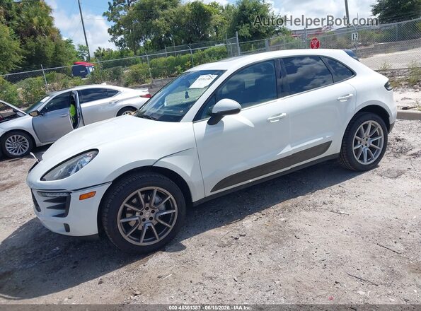 WP1AA2A54HLB08573 2017 PORSCHE MACAN White Przód lewy