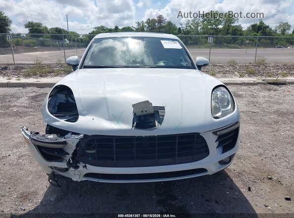 WP1AA2A54HLB08573 2017 PORSCHE MACAN White Widok zestawu wskaźników