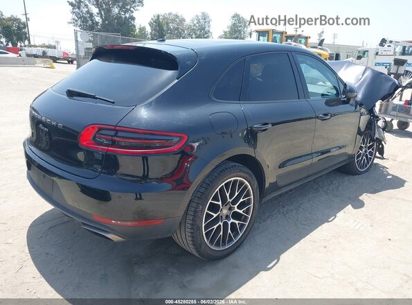 WP1AA2A54JLB01340 2018 PORSCHE MACAN Black Հետևի աջ