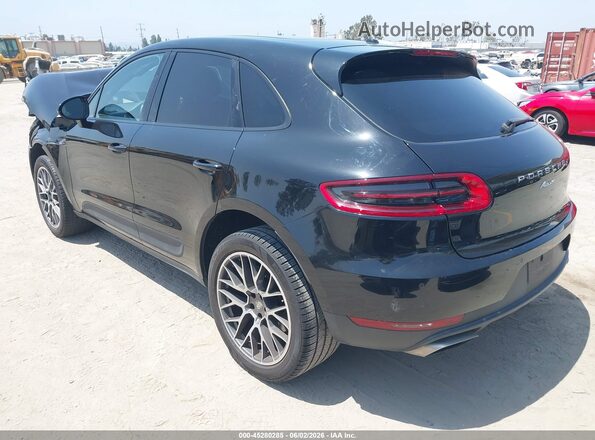 WP1AA2A54JLB01340 2018 PORSCHE MACAN Black Հետևի ձախ