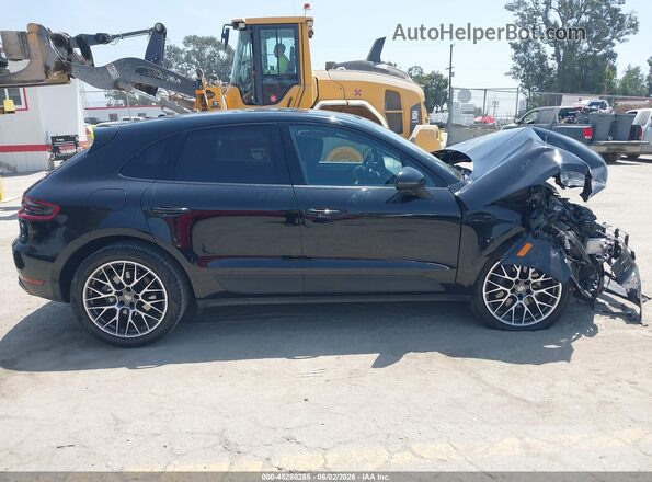 WP1AA2A54JLB01340 2018 PORSCHE MACAN Black Սալոնի հետևի տեսք