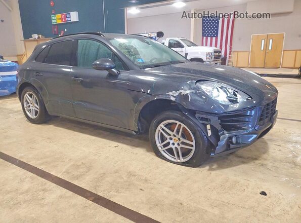 WP1AA2A54JLB16789 2018 PORSCHE MACAN Gray Передня права чверть