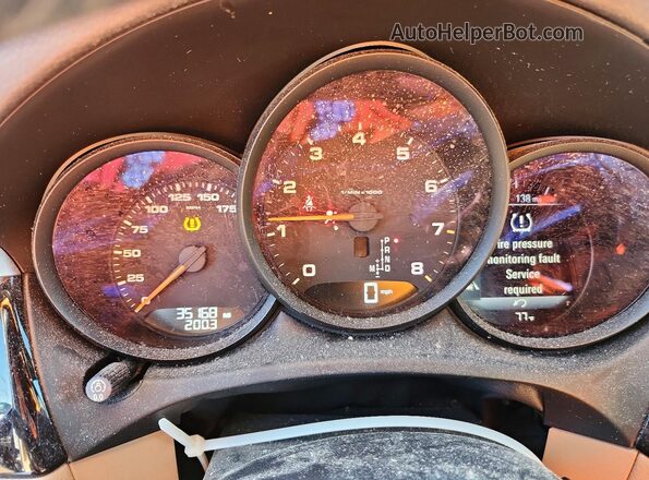 WP1AA2A54KLB01923 2019 PORSCHE MACAN Black Vista del cuadro de instrumentos