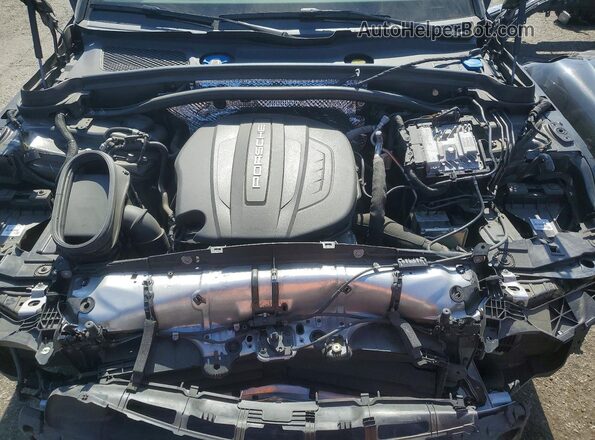 WP1AA2A54KLB03414 2019 PORSCHE MACAN Black Engine compartment view