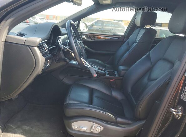 WP1AA2A54KLB03414 2019 PORSCHE MACAN Black Front interior view